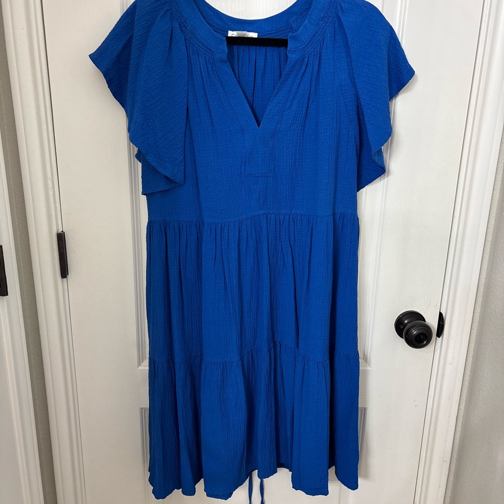 Calvin Klein Royal Blue Dress